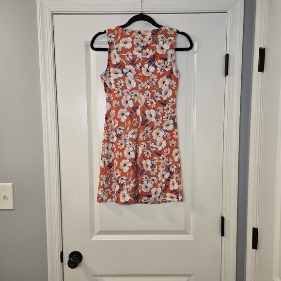 Tommy Hilfiger Multicolor Petite Floral A Line Sleeveless Dress Size 2P - Picture 3 of 8